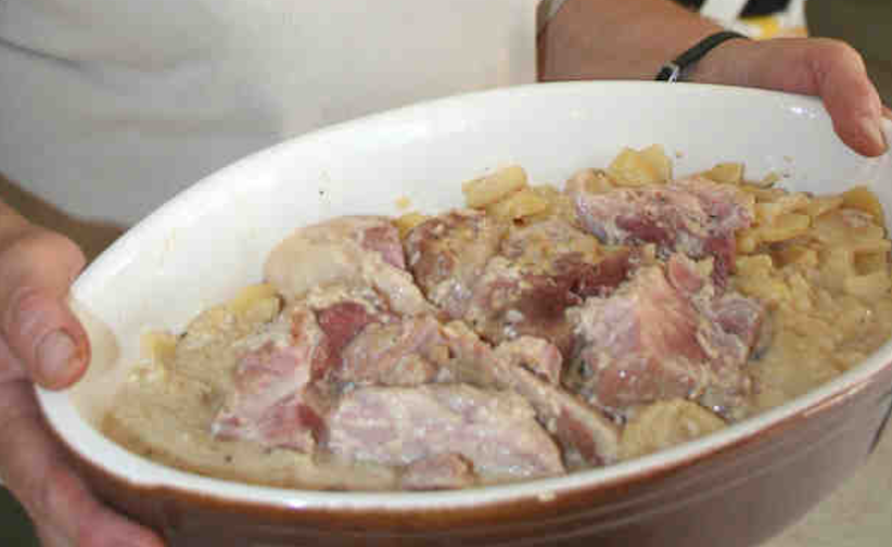 Porc au lait